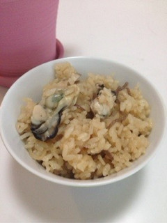 簡単おいしい!牡蠣ごはん-レシピのメイン写真