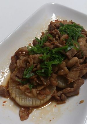 大根ステーキ(豚肉のせ)-レシピのメイン写真
