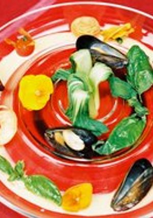 彩りもきれいなムール貝のマリニエール!-レシピのメイン写真