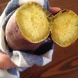 魚焼きグリルで焼きいも♫