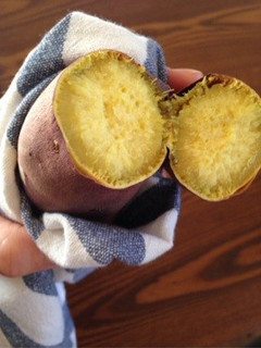 魚焼きグリルで焼きいも♫-レシピのメイン写真