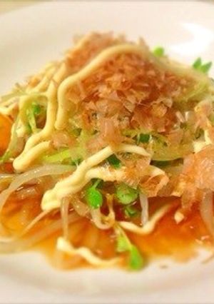 簡単♪かいわれ大根ともやしのサラダ-レシピのメイン写真