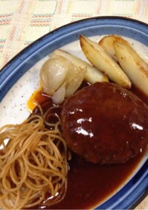 きよダルマさんちのハンバーグ！-レシピのメイン写真