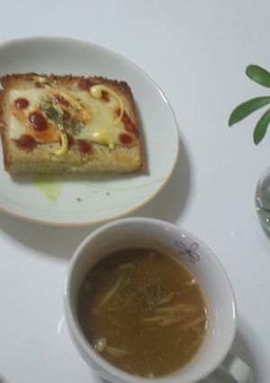 一日代謝アップに最高カレー味噌スープ-レシピのメイン写真