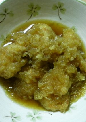 簡単分量で☆鶏肉のみぞれ煮-レシピのメイン写真