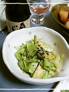 レタスとアボカドのおひたし-レシピのメイン写真