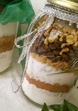 ブラウニーミックス♥in a jar-レシピのメイン写真