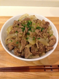 我が家の牛丼-レシピのメイン写真