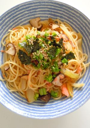 超カンタン！しょっぱい塩ジャケパスタ-レシピのメイン写真