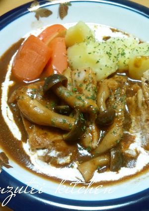 ＊チキンのきのこソース＊-レシピのメイン写真
