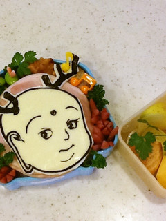 せんとくん(≧∇≦)のキャラ弁♪♪-レシピのメイン写真