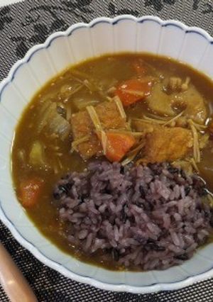 野菜と厚揚げの和風カレー-レシピのメイン写真