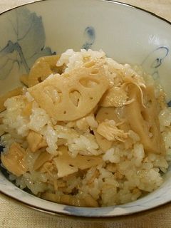れんこんの混ぜご飯-レシピのメイン写真