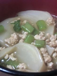 かぶの煮物(そぼろ煮)-レシピのメイン写真