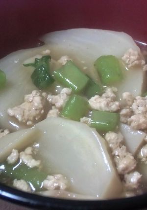 かぶの煮物（そぼろ煮）-レシピのメイン写真