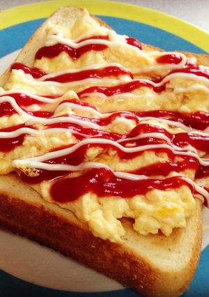 あさごはんに★たまご食パン-レシピのメイン写真