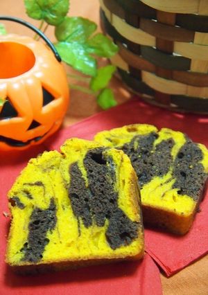かぼちゃとココアのパウンドケーキ-レシピのメイン写真