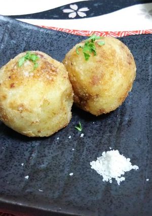 じゃがいものおかき揚げ-レシピのメイン写真