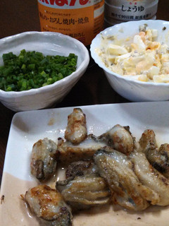 牡蠣のソテーたれ三種-レシピのメイン写真