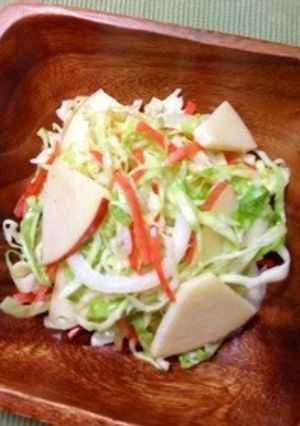りんごヨーグルトコールスロー-レシピのメイン写真