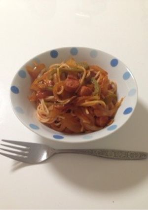 ☆冷蔵庫整理ナポリタン☆-レシピのメイン写真