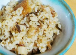 エリンギの炊き込みご飯☆おかか昆布風味-レシピのメイン写真