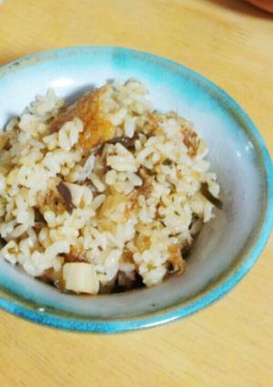 エリンギの炊き込みご飯☆おかか昆布風味-レシピのメイン写真