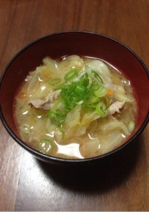 カット野菜で時短 豚汁♪-レシピのメイン写真