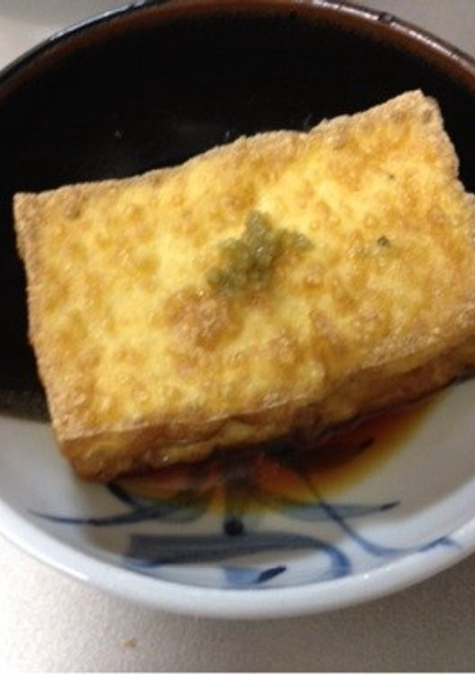 絶対美味い！簡単な厚揚げの食べ方☆-レシピのメイン写真