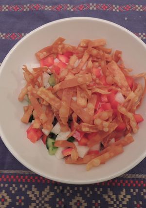 野菜いっぱい納豆-レシピのメイン写真