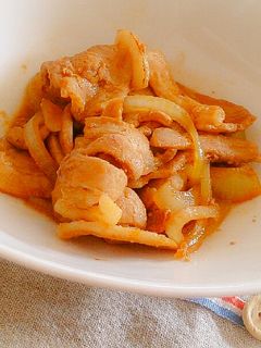 豚こまで安うま!ズボラしょうが焼き-レシピのメイン写真