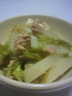 じゃが、たま、白菜のツナ煮-レシピのメイン写真
