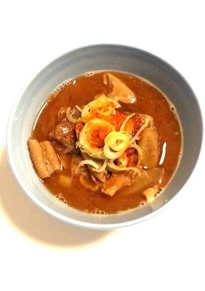 じっくり濃厚！コク旨もつ煮-レシピのメイン写真