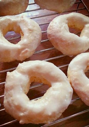 型不要♡もっちもち~なポンデ焼きドーナツ-レシピのメイン写真