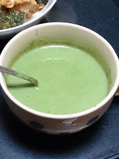 ほうれん草のごまあえリメイク☆ポタージュ-レシピのメイン写真