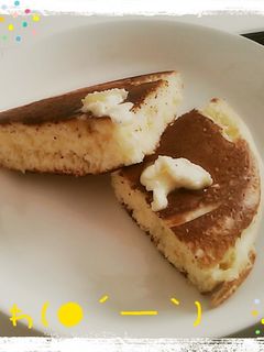 ふわふわ*ホットケーキ-レシピのメイン写真