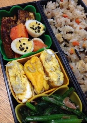 今日のダンナさんの簡単なお弁当-レシピのメイン写真