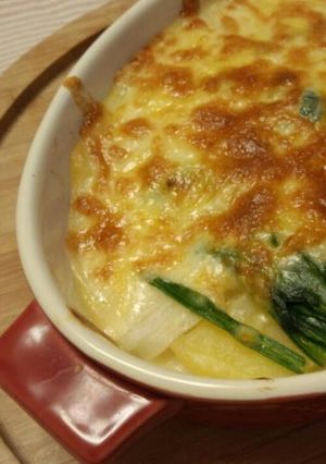ほっこり☆かぶとベーコンのポテトグラタン-レシピのメイン写真