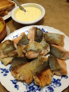 5分で鮭のムニエル&卵ソース-レシピのメイン写真