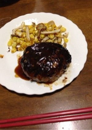 できた！ジューシーハンバーグ-レシピのメイン写真