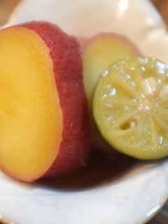さつま芋のかぼす煮-レシピのメイン写真