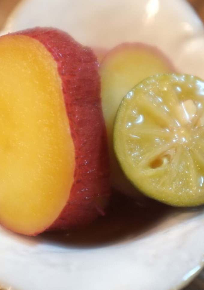 さつま芋のかぼす煮-レシピのメイン写真