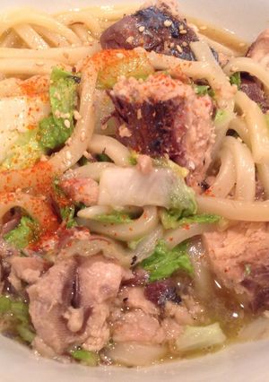 ★さば水煮缶で簡単コクウマうどん★-レシピのメイン写真