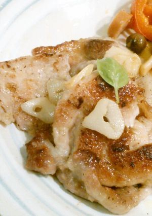 塩こうじ豚のにんにくオイル焼き-レシピのメイン写真