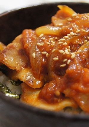 トマト鍋用スープを使った焼き肉のたれ-レシピのメイン写真