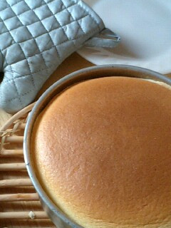 淡雪みたいな、スフレチーズケーキ-レシピのメイン写真