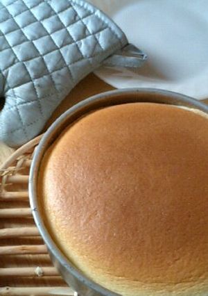 淡雪みたいな、スフレチーズケーキ-レシピのメイン写真