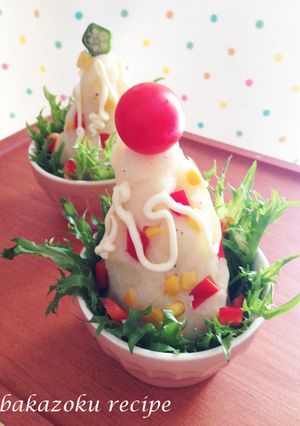 ポテサラツリー-レシピのメイン写真