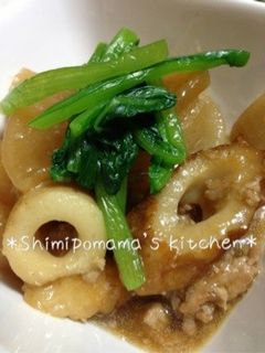 *大根とちくわのそぼろ煮*-レシピのメイン写真