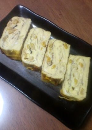 お弁当にもOK☆コーンな卵焼き-レシピのメイン写真